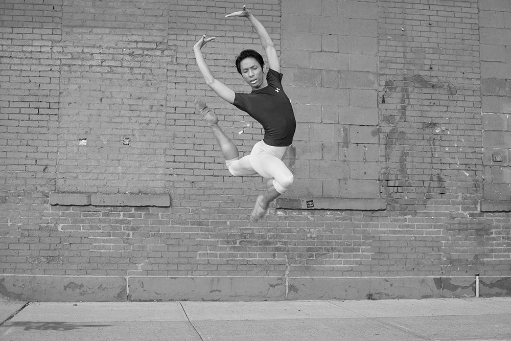 NYC Dance photography male ballerina